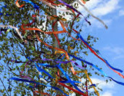geschmückter Maibaum